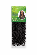 Admire Gypsy Locs crochet hair extension soft synthetic faux locs for protective hairstyles color 1 (black)