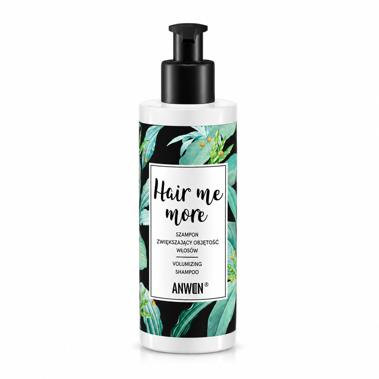 Anwen Hair Me More volumizing shampoo for increased hair volume with lightweight formula