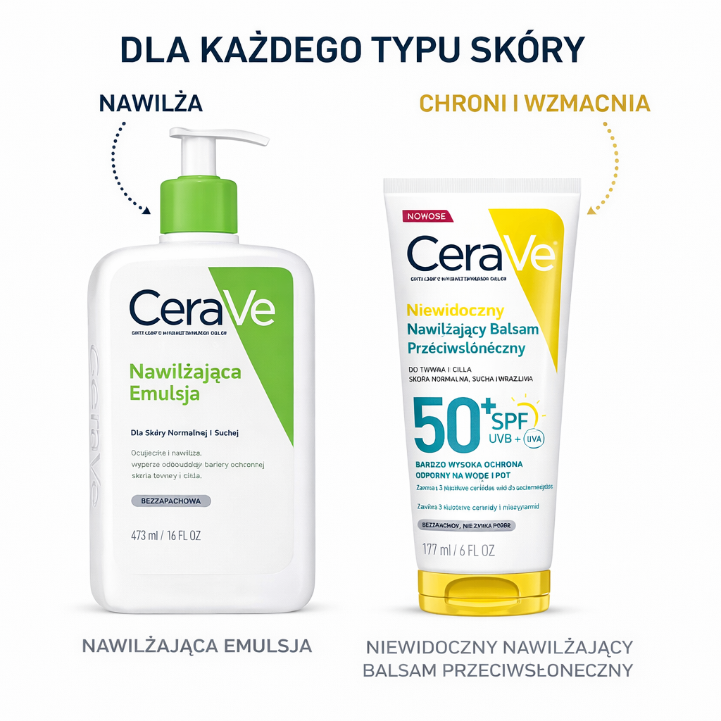 CeraVe SPF 50 moisturizing sunscreen for face and body tube