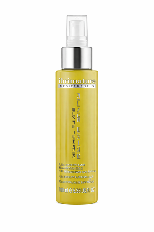 Ibrimature Argan Silk Leave-In Treatment restructuring hair oil without rinse
