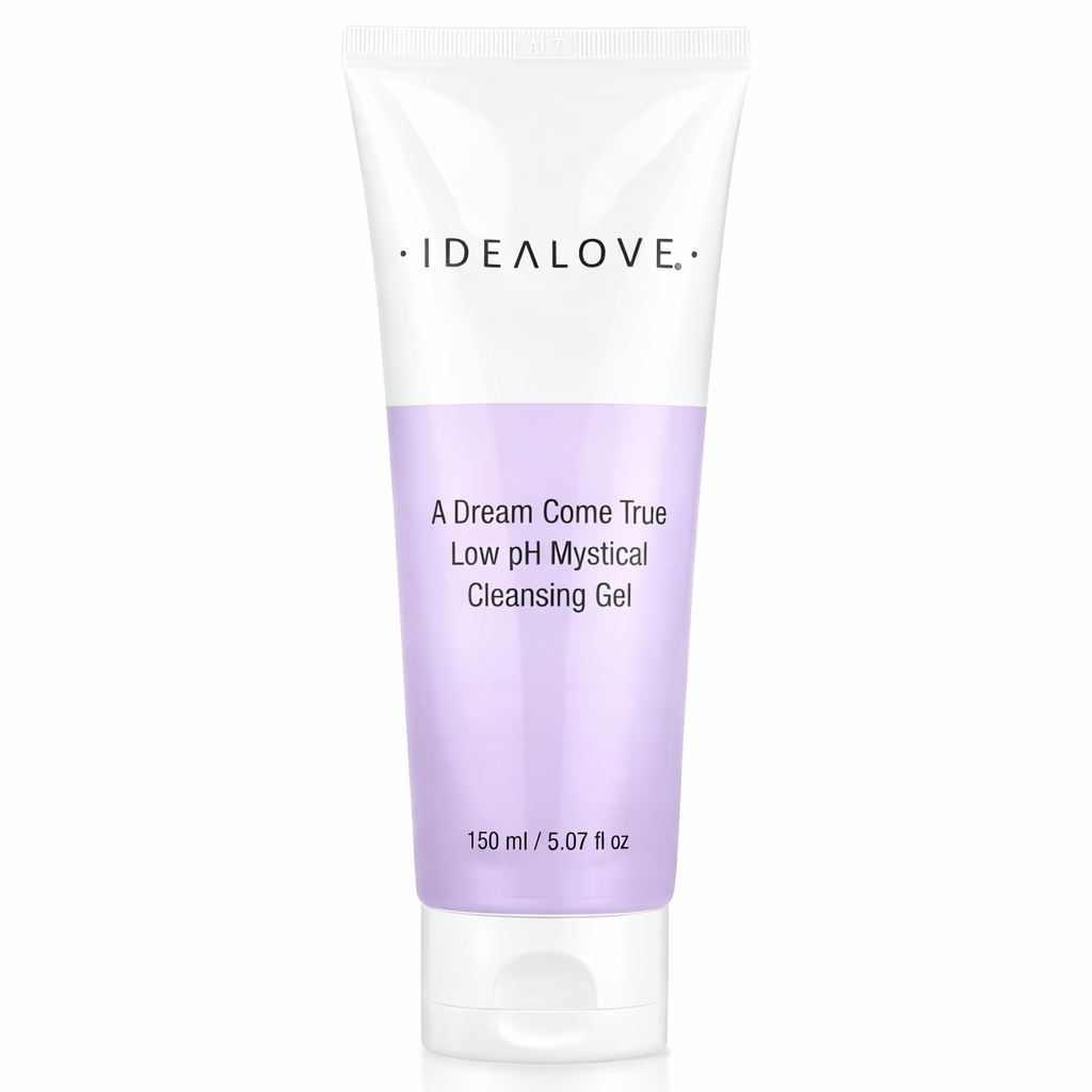 IDEALOVE A Dream Come True Low pH Mystical Cleansing Gel 150ml gentle facial cleanser front view