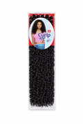 Prima Afro Curly Pop crochet braiding hair curly synthetic hair extension for crochet braids and protective hairstyles color 1 (black)