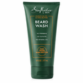 SheaMoisture Men beard wash with maracuja oil and shea butter for cleansing and softening beard front