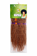 X-Pression Ceres crochet braids synthetic hair extension for crochet braiding and protective hairstyles color 27 Honey Blonde