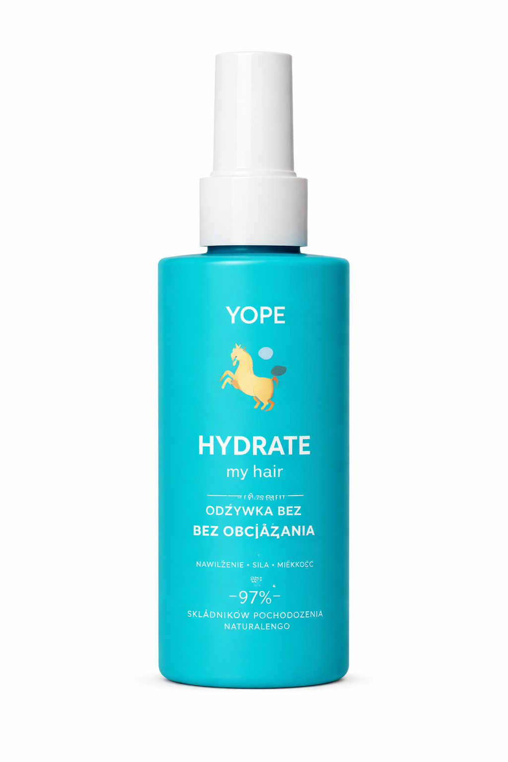 Yope Hydrate My Hair lightweight conditioner spray bottle